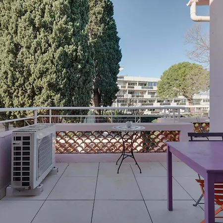 Lejlighed Anaite Vue Et Montagne, Piscine Privee Antibes